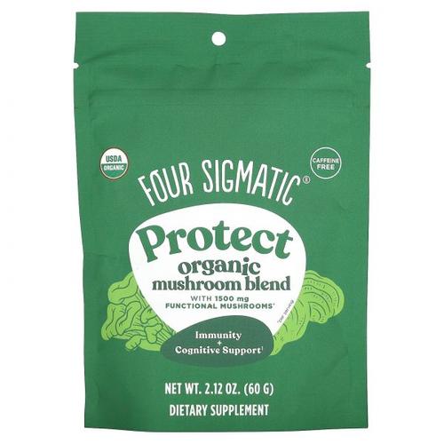 Four Sigmatic 프로텍트 유기농 <b>버섯 혼합물</b> 60g 2.12oz