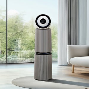 [가전구독/렌탈] LG 퓨리케어 오브제컬렉션 AI 360도 공기청정기(35평형) AS355NSNAM 자가관리 4년약정 4년의무