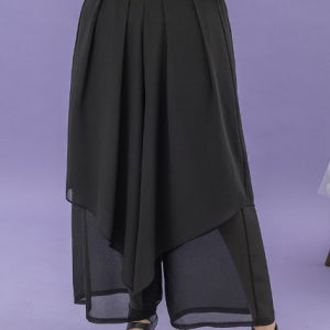 이중프릴쉬폰바지 [PB21873]