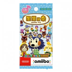 닌텐도 모여봐요 동물의 숲 모동숲 아미보 카드 3탄 한글판