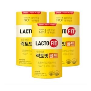 락토핏 종근당 건강 락토핏 생 유산균 골드(리뉴얼) 2g x 50포 3통 //GDS