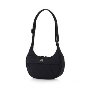 그레고리 그레고리 수지 하프문 숄더백 S - Ebony Black(Ud609003)