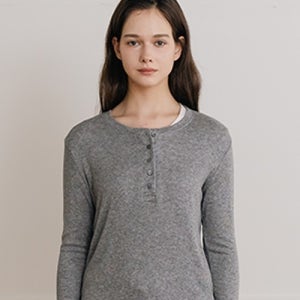 [FLOWIN] 클래식 레이어드 롱슬리브티