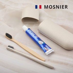 트래블 키트 추천 모스니에 대나무칫솔 생분해칫솔 치약50g 생분해케이스대