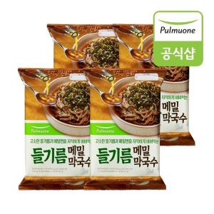 [풀무원] 풀무원 들기름막국수(391g) x 4개