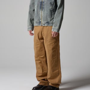 [디키즈] 스톤워시드 덕 캔버스 더블니 팬츠 Brown Duck DK0A4XGOC41