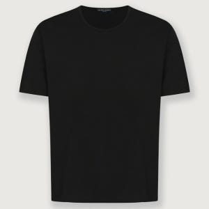 수피마 쿨맥스 스쿱넥 티셔츠