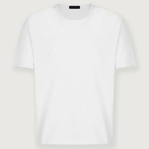 수피마 쿨맥스 스쿱넥 티셔츠