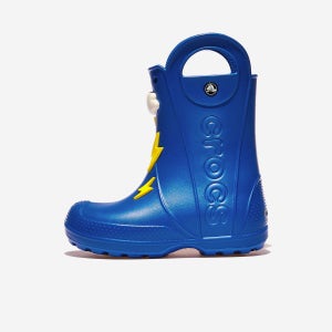 크록스 CROCS 핸들 잇 라이트닝 볼트 레인 부츠 토들러 CRS211120