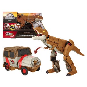 손오공 쥬라기월드 공룡피규어 트랜스포밍 사우르스 렉스 공룡 관절 피규어 자동차 변신완구 장난감