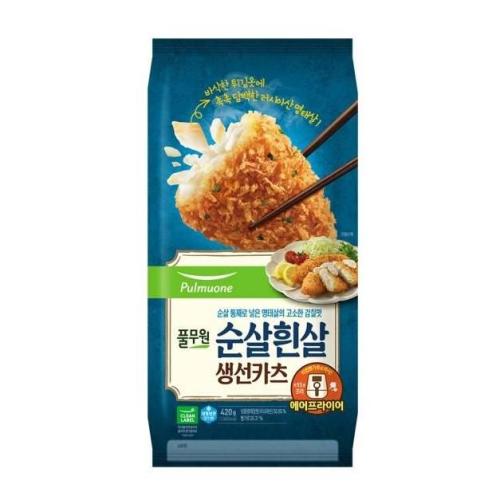 <b>풀무원</b> 순살흰살 생선카츠 420g 도시락 반찬 <b>까스</b> 안주 야식