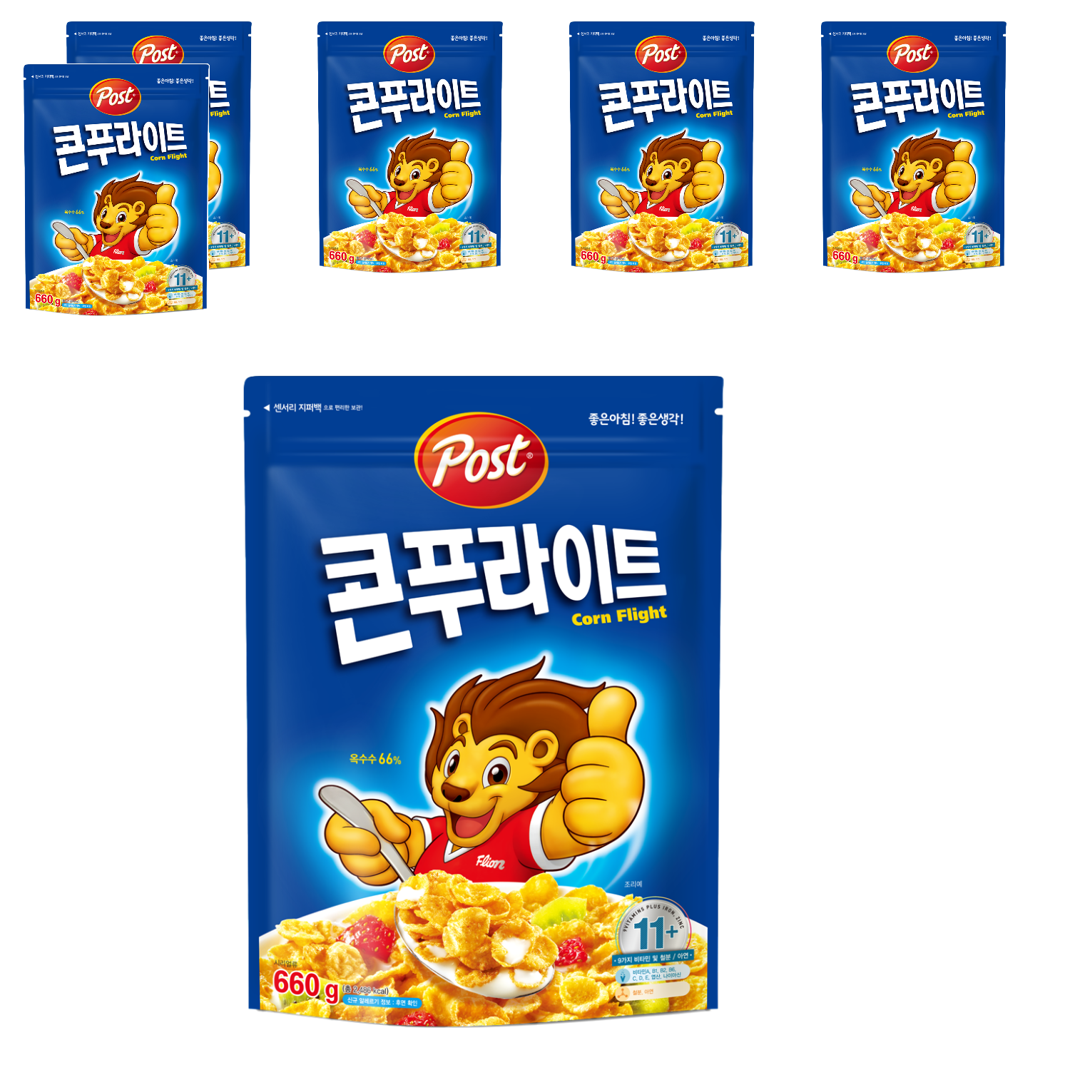 포스트 콘푸라이트 시리얼 아침 식사대용 간편식