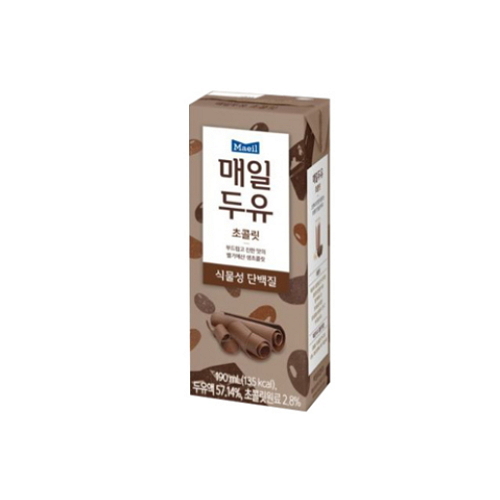 매일두유 초콜릿 제품 이미지
