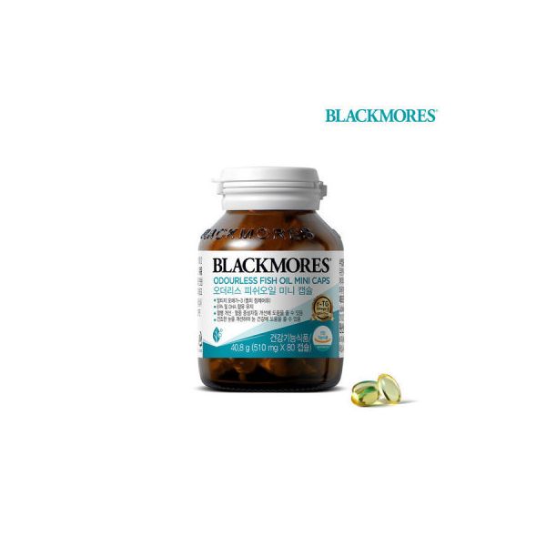 블랙모어스 <b>오더리스 피쉬 오일 미니 캡슐</b>  80정  1개