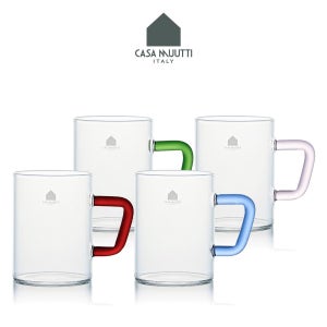 [롯데백화점] 까사무띠 이중유리 싱글월 콰드로 350ml 2P세트 4컬러 택1 LE1211437935