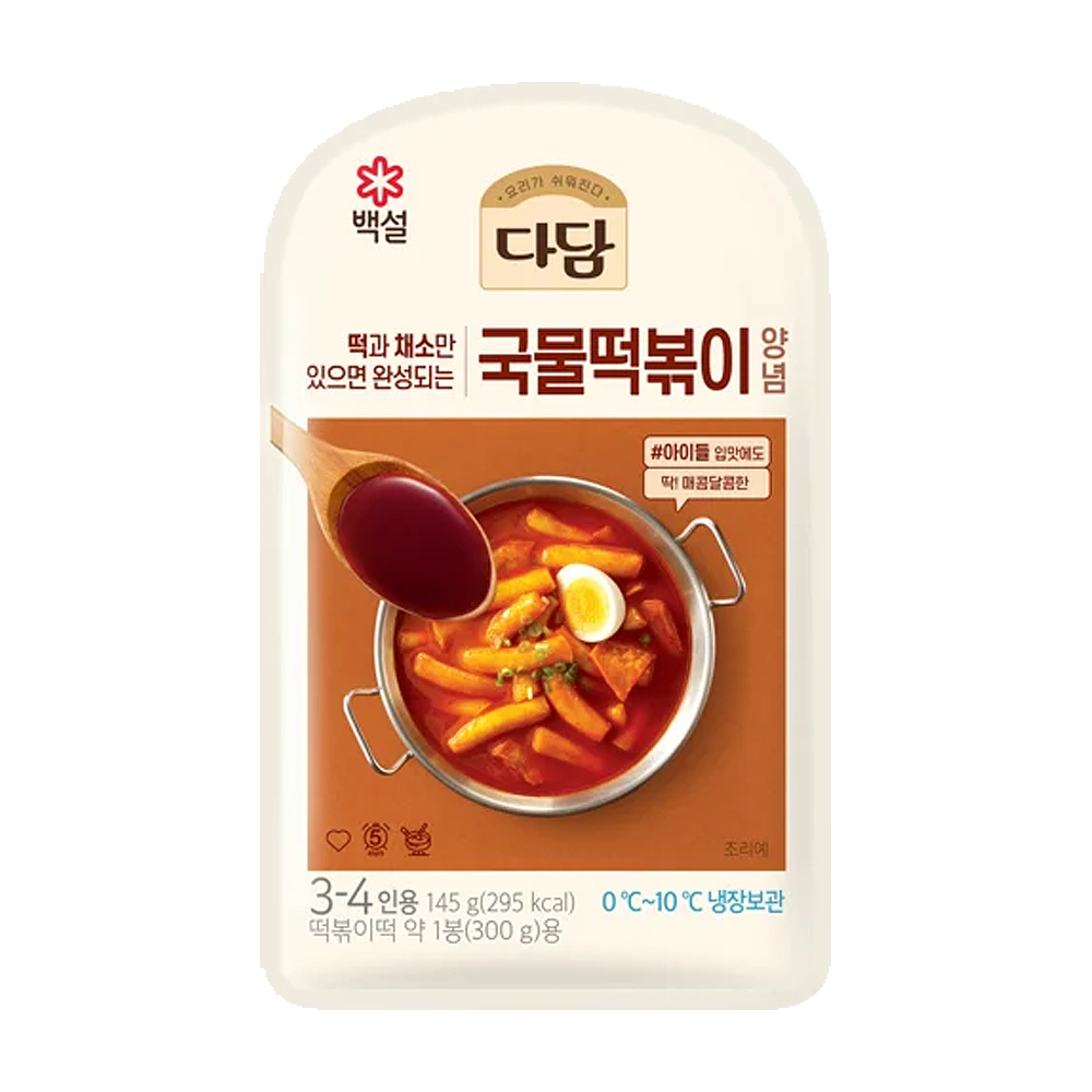 다담 국물떡볶이양념 성분 분석