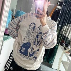 [원더비지터] 4/13예약배송_Strawberry EP1 Raglan LS-T [Oatmeal]