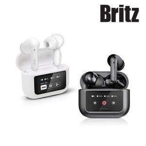 브리츠 브리츠 BZ-UI10 블루투스 무선 이어폰 마이크로폰 코드리스 통화 음악 영화 게이밍 노이즈캔슬링 블랙