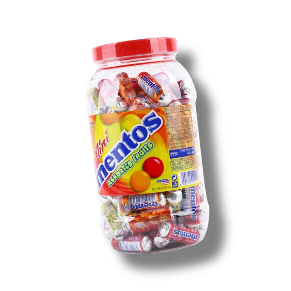 멘토스 미니 <b>프루티</b> 100입 케이스 탕비실 후식