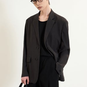 [티엔지티] Kinoshita Seersucker Jacket (Gray) TNJA5E202G2