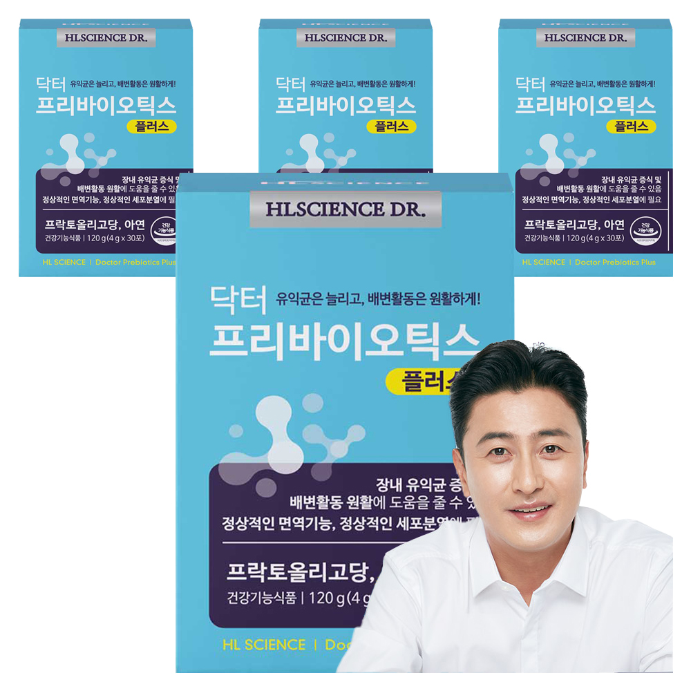 <b>에이치엘사이언스</b> 닥터프리바이오틱스 플러스 유산균 30p