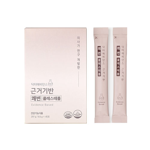 <b>닥터에비던스 근거기반</b> 쾌변 콜레스테롤 6.6g x 45포, 3개