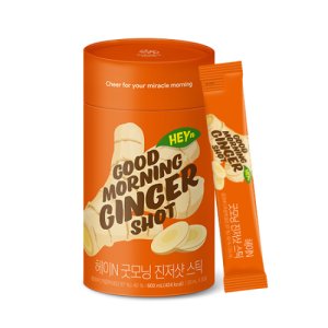 대상웰라이프 헤이N 굿모닝 진저샷 스틱 (20ml x 30포) 100% 네덜란드산 생강 국내산 대추와 배 함유