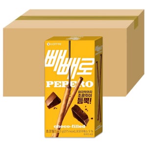 롯데제과(주) 롯데 초코필드 빼빼로 53gx40개(1박스)