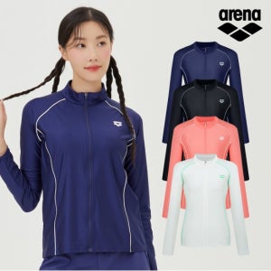 아레나 엑티브 릴렉스핏 집업 래쉬가드 색상 택1 A4BL1QR48