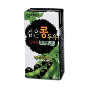 베지밀 검은콩 두유 고칼슘 팩 제품 이미지
