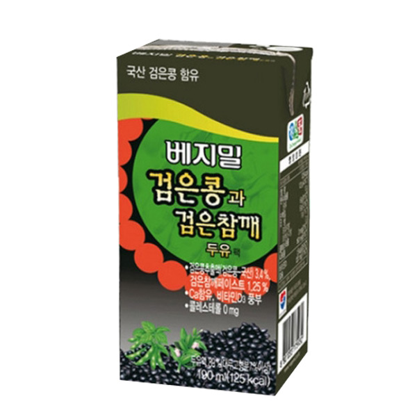 베지밀 검은참깨 두유 제품 이미지