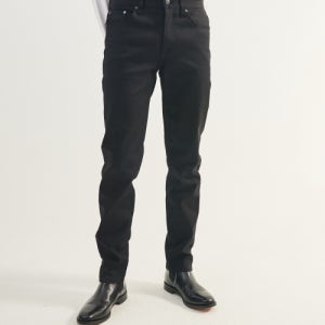 [플랙] 베를린 K14 블랙 로우 생지 PJTZ5BEK141DB0