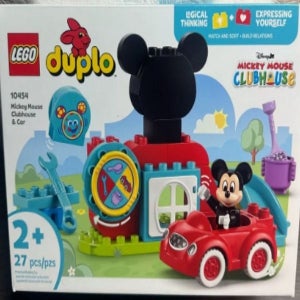 레고 10454 듀플로 미키 마우스 클럽하우스와 자동차