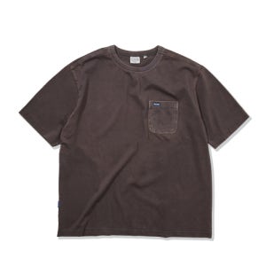 [펜필드] 워시드 베이직 포켓 반팔티 차콜_FR2KT17U FR2KT17U