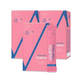 <b>PS</b> 바로 느껴지는 <b>미인</b>콜라겐+ 3박스 6주분 저분자 피쉬 생선 펩타이드 비타민C 비오틴 병풀 <b>엘라스틴</b>