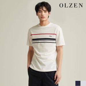 [이월][올젠] 올리버 스트라이프 반팔 티셔츠 (ZMD2TR1305)