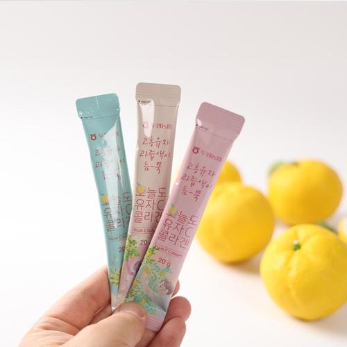 고흥 <b>두원농협</b> 유자C<b>콜라겐</b> 20g x 15포 3박스