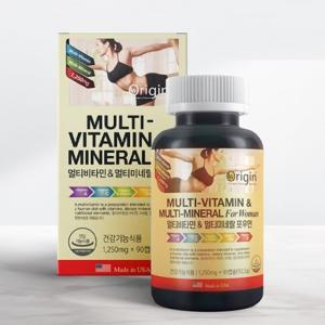 포우먼 멀티비타민 미네랄 1250mg 90캡슐 3개월분 하루한알 가족<b>건강</b> 선물 운동할때 보충 믿을수있는 <b>종합</b>