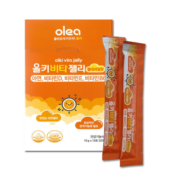 올레아 올레아 올키 비타젤리 열대과일맛 15g x 15포 x 3개 JJ몰