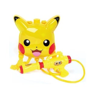 포켓몬스터 포켓몬 피카츄 배낭물총 워터건 캐릭터 가방물총