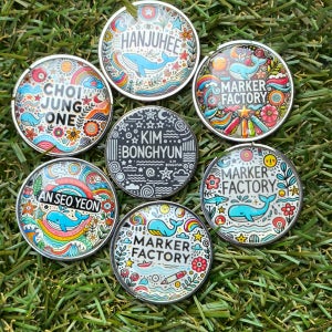 나만의 스토리를 담은 특별한 ai 골프볼 마커2알세트, 마커팩토리