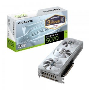 GIGABYTE 지포스 RTX 5070 EAGLE OC ICE SFF D7 12GB 피씨디렉트