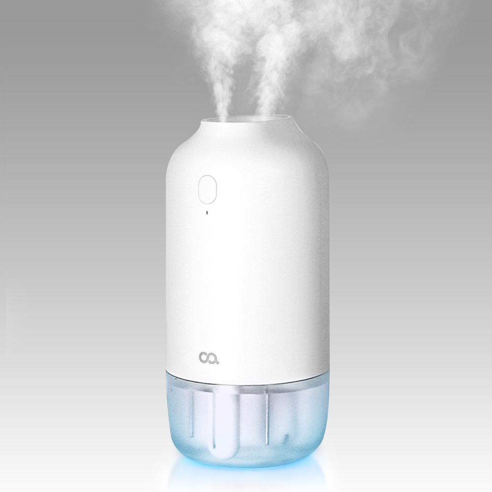 오아 듀얼미스트 무선 미니가습기 화이트