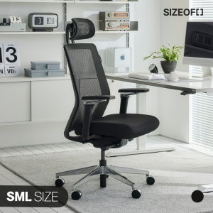 사이즈오브 [체어] 프로 사무용 서울대 학생 공부 책상 의자