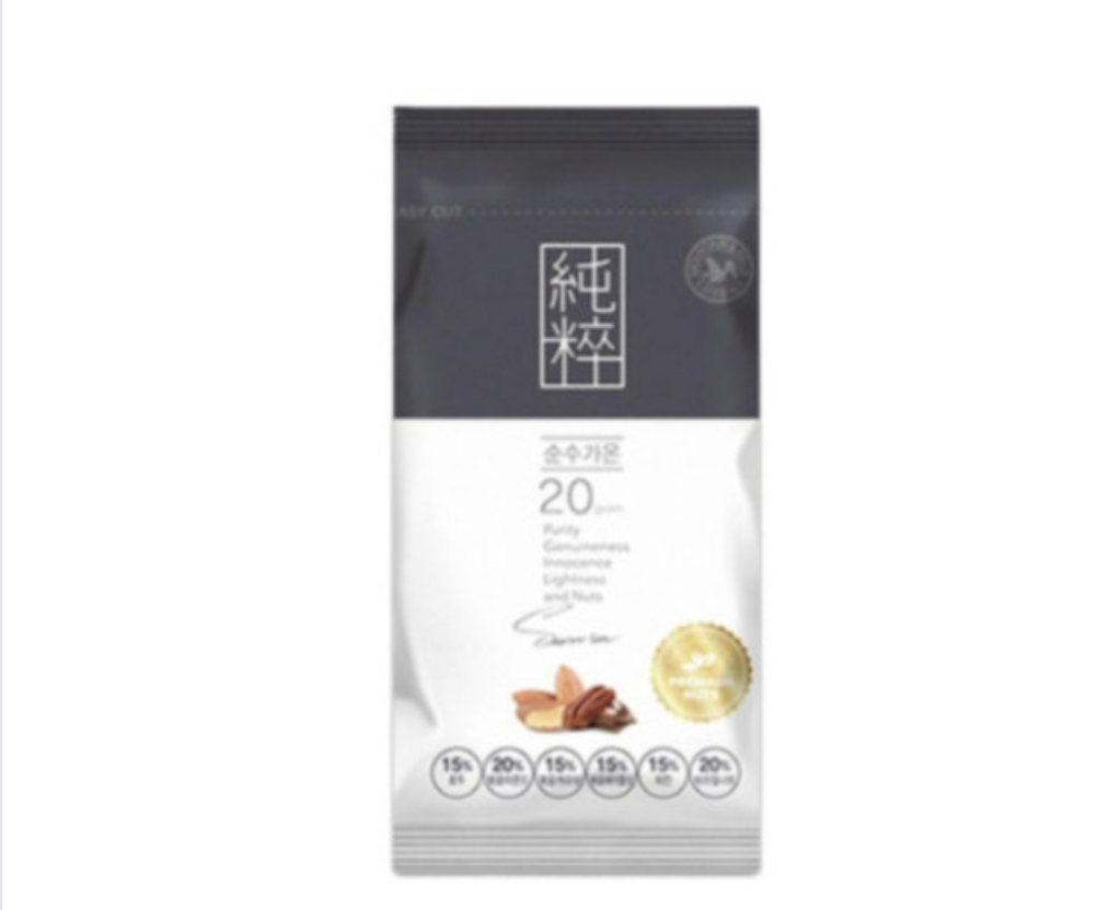 산과들에 하루견과 순수가온 20g, 100개입, 1개
