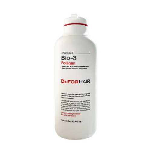 닥터포헤어 바이오3 폴리젠 <b>탈모</b>완화 샴푸 허브향, 500ml, 3개