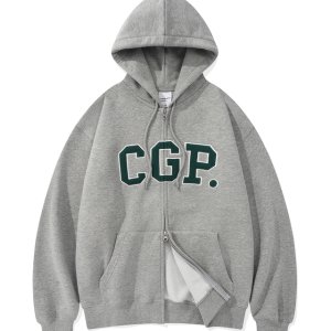 [코드그라피] CGP 아치 로고 후드 집업_그린 CBESUTC100GN00