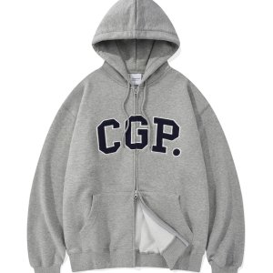 [코드그라피] CGP 아치 로고 후드 집업_그레이 CBESUTC100DG00