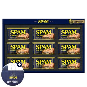 스팸 CJ 제일제당 스팸8호 선물세트/명절 선물 쇼핑백포함
