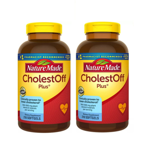 네이처메이드 Nature Made 콜레스테롤 New CholestOff Plus 210 정 X 2병  210정  2개